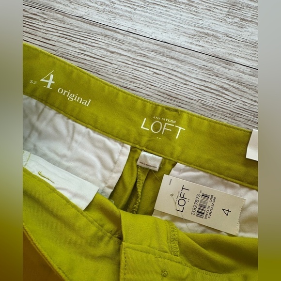 NWT Ann Taylor Loft  Original Straight Through Hip & High Shorts size 4 - Picture 9 of 10